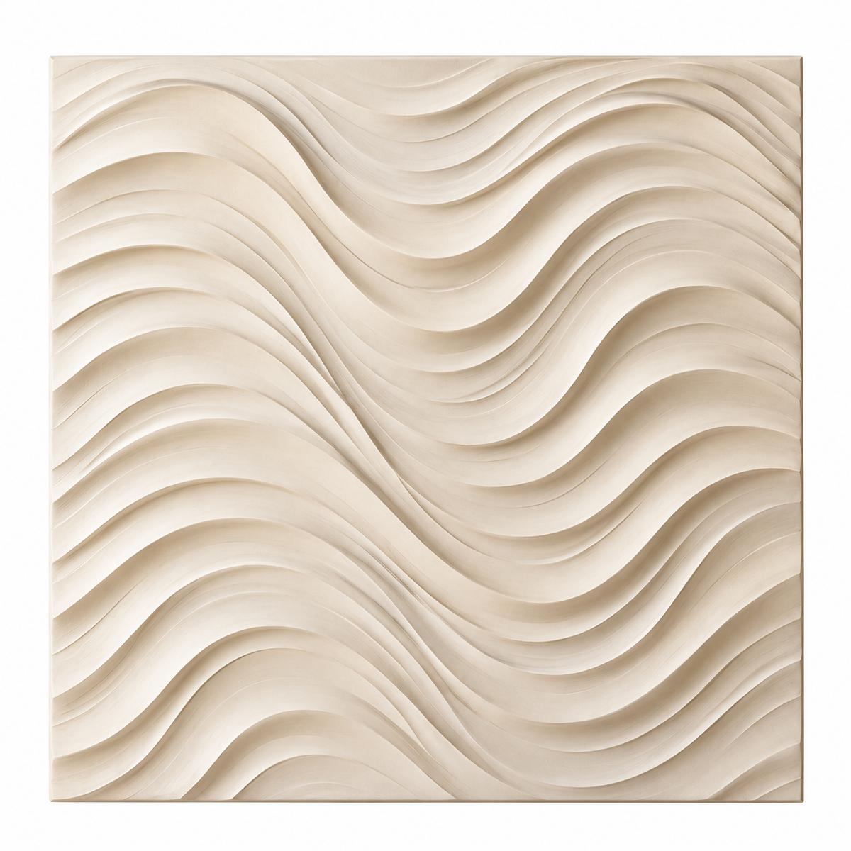 Ripple Square Wall Art — illustrative isolated white-background view