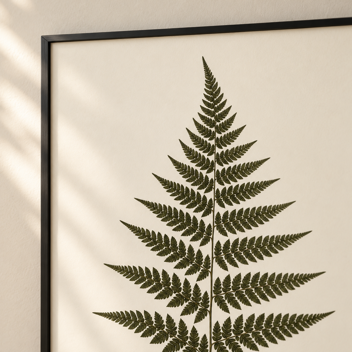 Botanical wall decor 006 upper detail