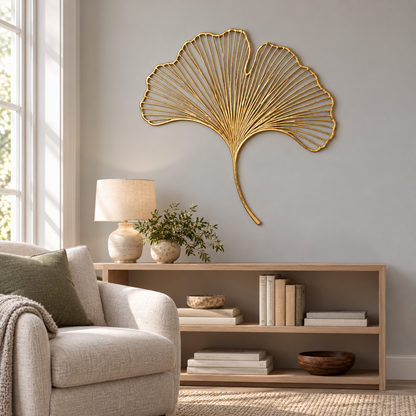 Botanical wall decor 007 reading corner styling
