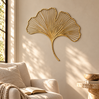 Botanical wall decor 007 reading nook scene