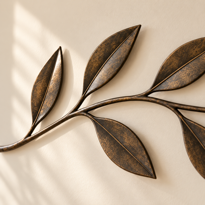 Botanical wall decor 008 upper detail
