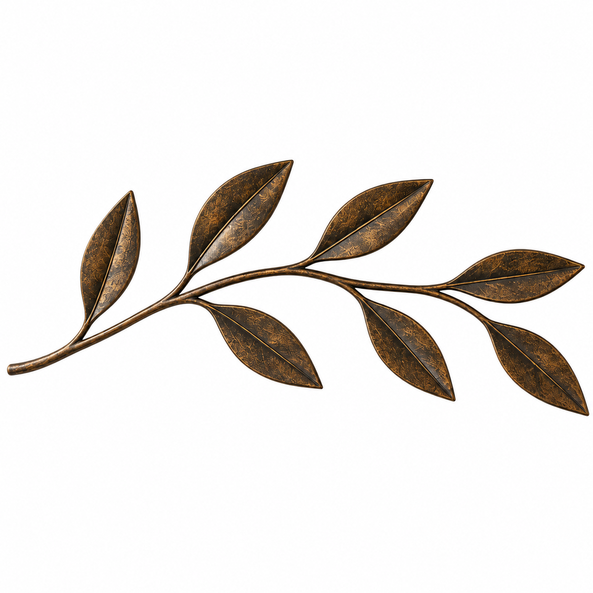 Botanical wall decor 008 isolated white background