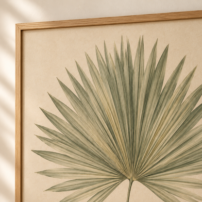 Botanical wall decor 009 upper detail