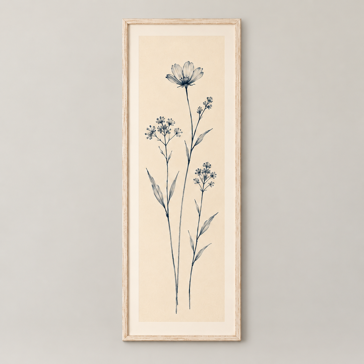 Botanical wall decor 010 full studio view