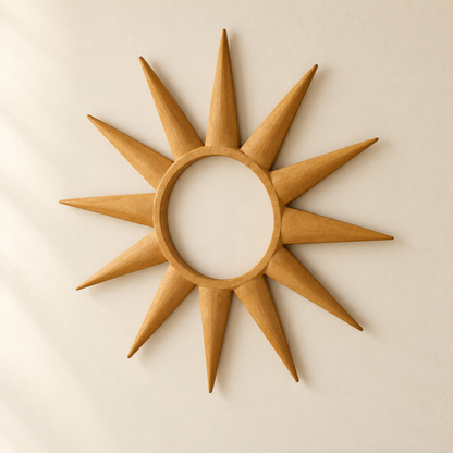 Lunverol sculptural wall accent 011, view 02
