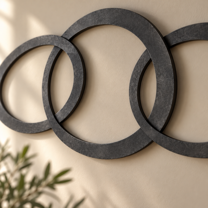 Lunverol sculptural wall accent 012, view 05