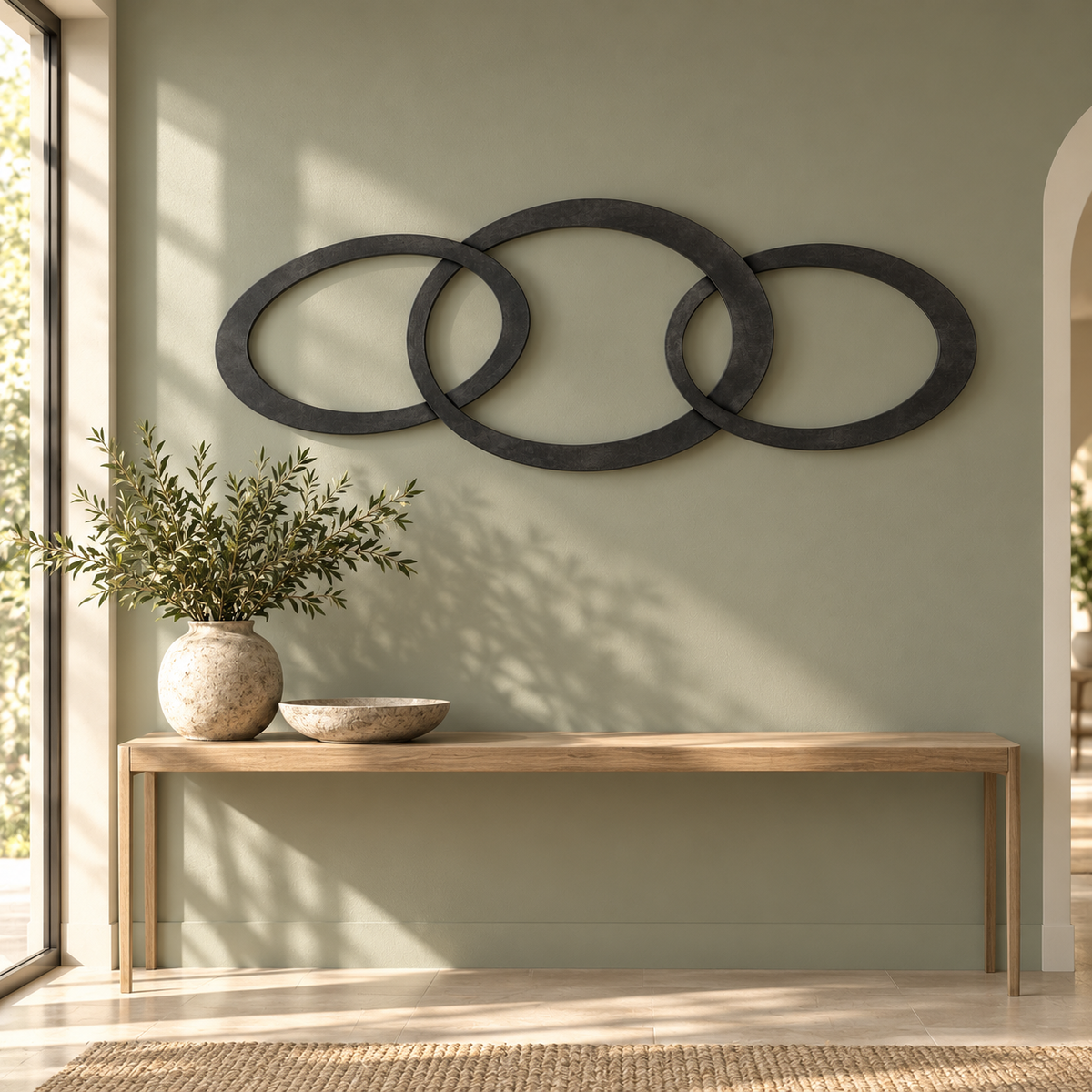 Lunverol sculptural wall accent 012, view 07