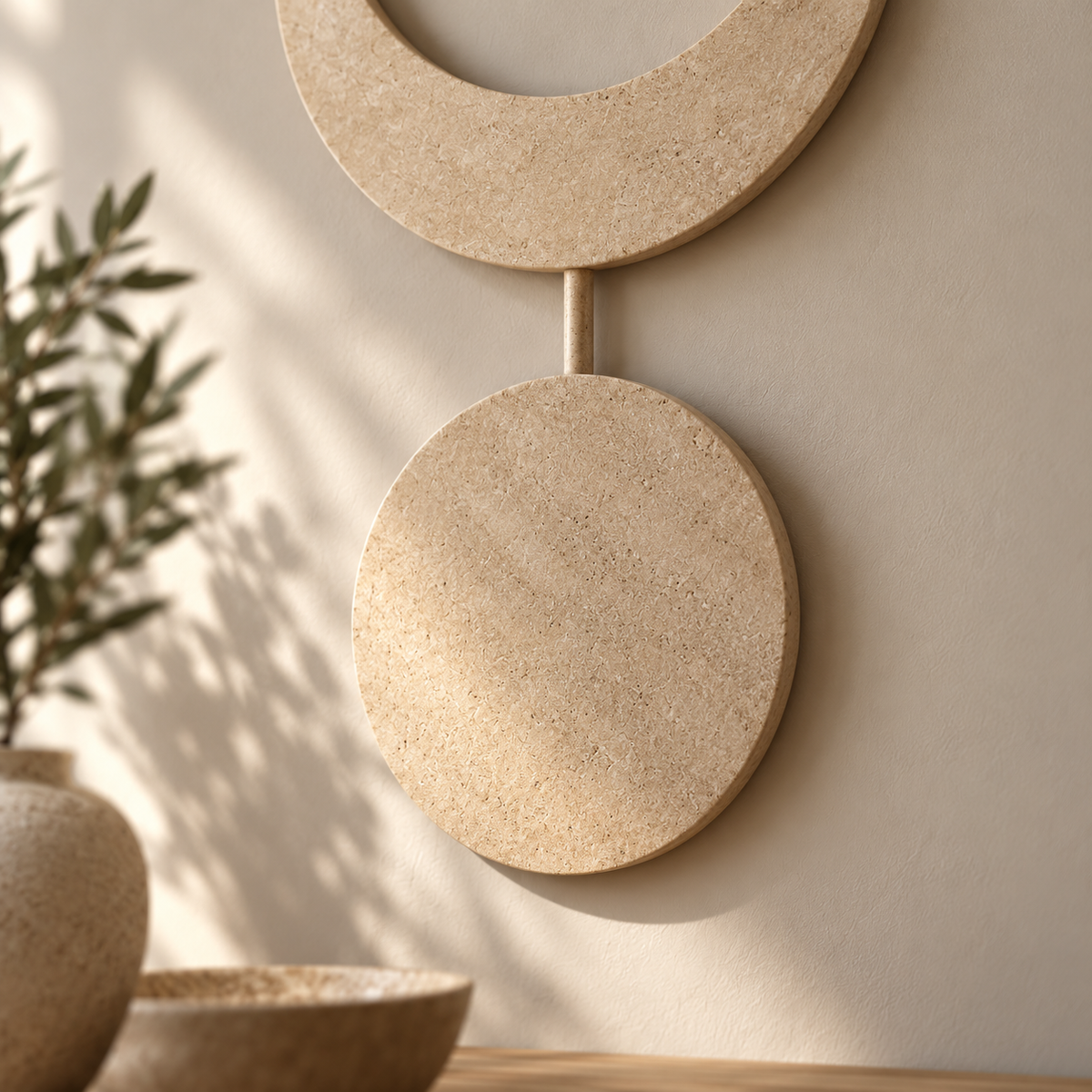 Lunverol sculptural wall accent 013, view 05